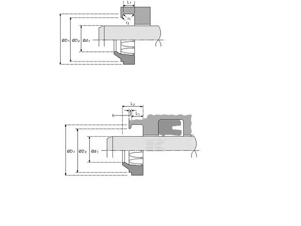 Raschiatore stelo Hallite 32x40x7 ASU 834 poliuretano Hythane