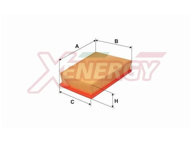 Filtro aria XENERGY X1521719 per Seat Ibiza Cordoba Skoda Fabia VW Polo Fox
