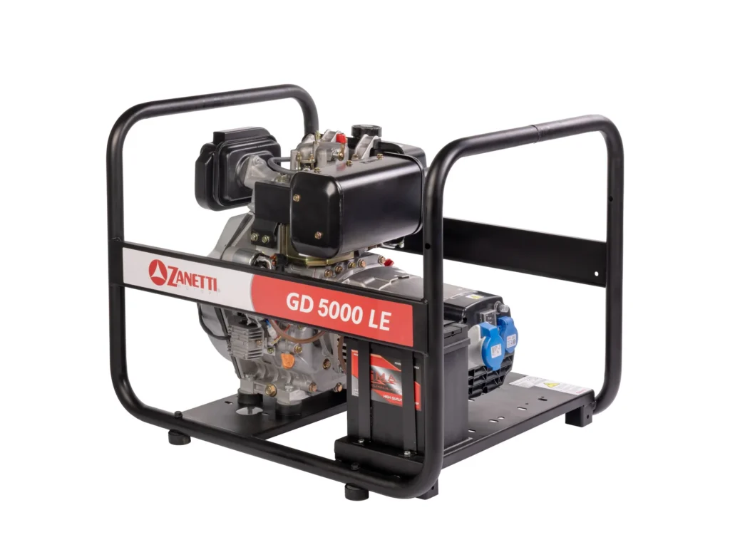 GD 5000 LEV Generatore diesel Zanetti Motori