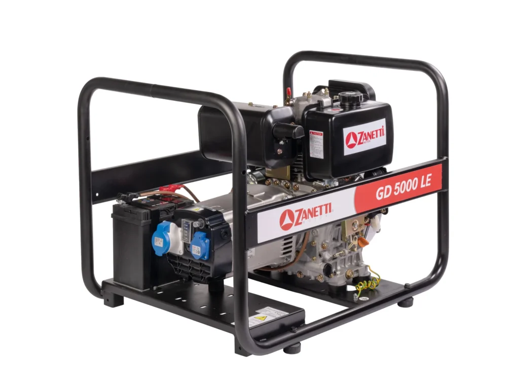 GD 5000 LEV Generatore diesel Zanetti Motori