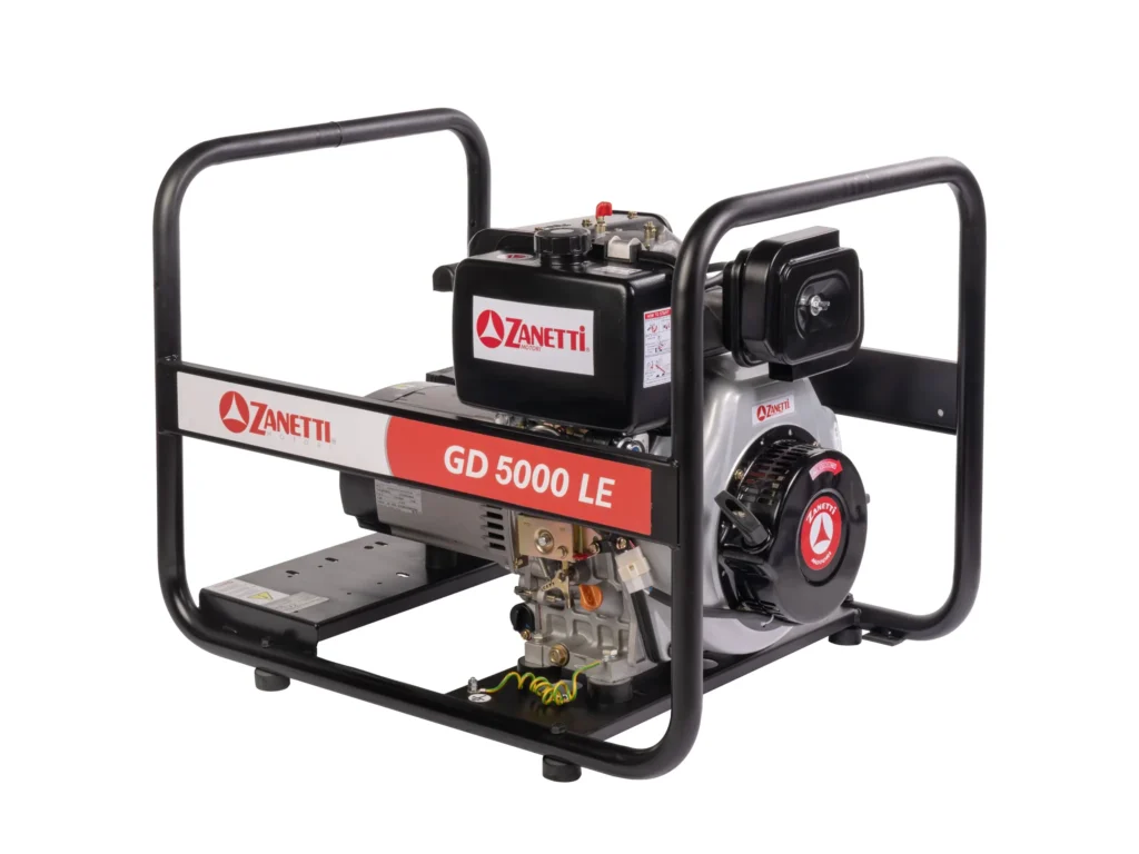 GD 5000 LEV Generatore diesel Zanetti Motori