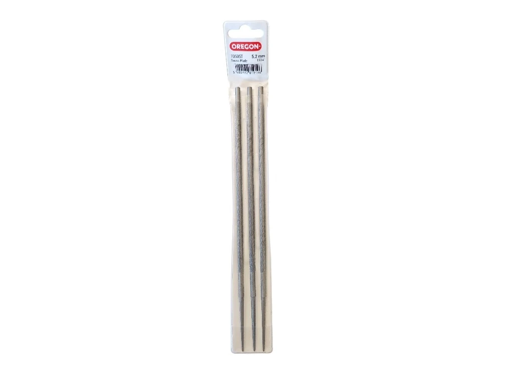Lime rotonde Oregon 5,2×200 mm per motosega 3 pz
