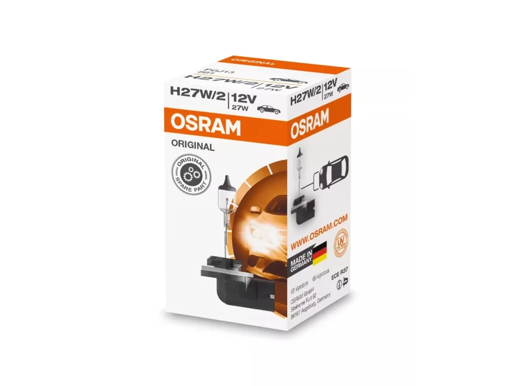 OSRAM 881 H27W/2 Lampadina Alogena Faro 12V 27W