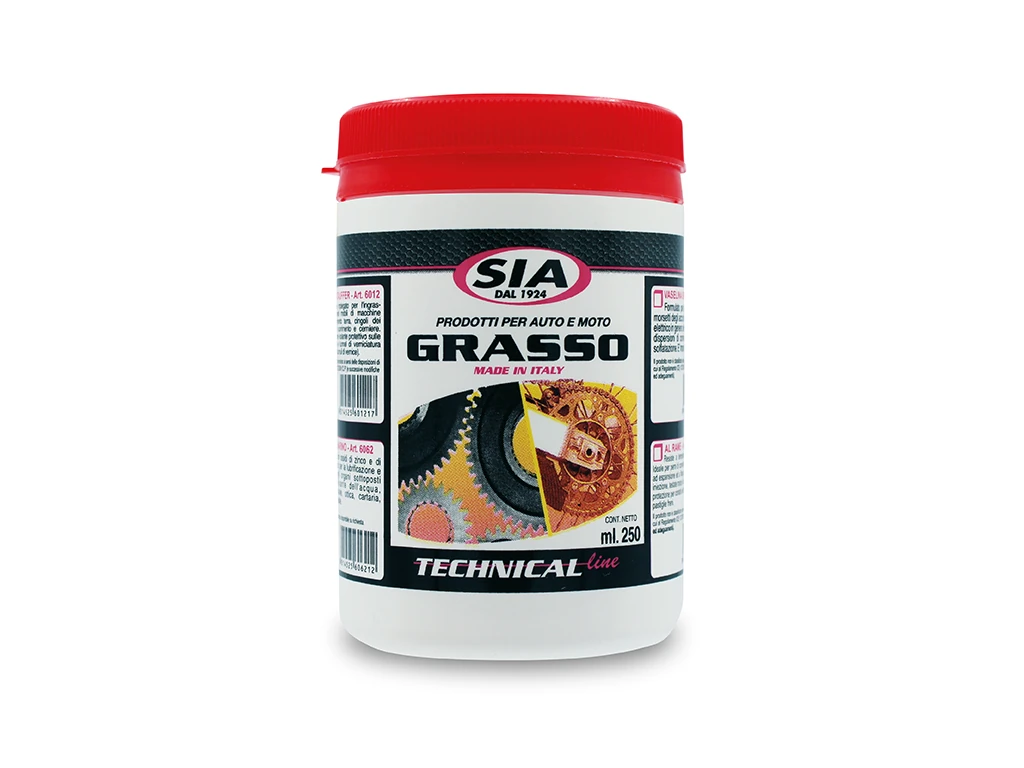 SIA Grasso al Litio per Cuscinetti Barattolo 250 ml