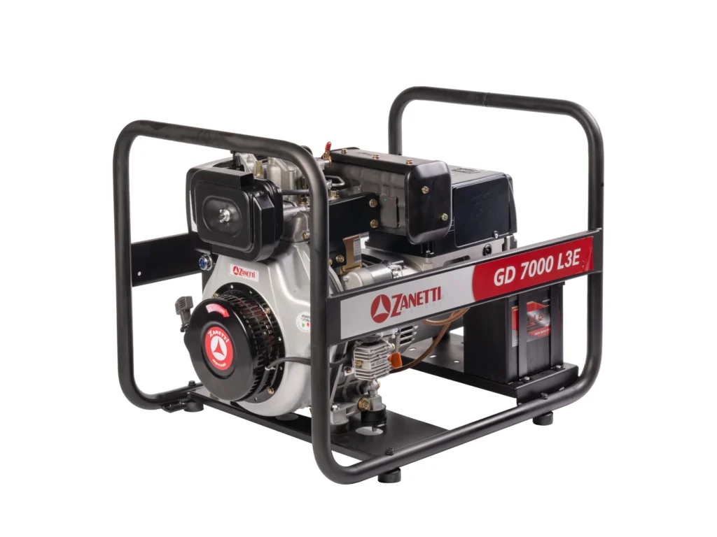 Zanetti Motori GD 7000 L3EV 7 KW Generatore diesel trifase/monofase