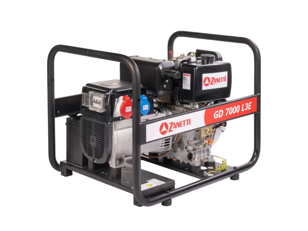 Zanetti Motori GD 7000 L3EV 7 KW Generatore diesel trifase/monofase