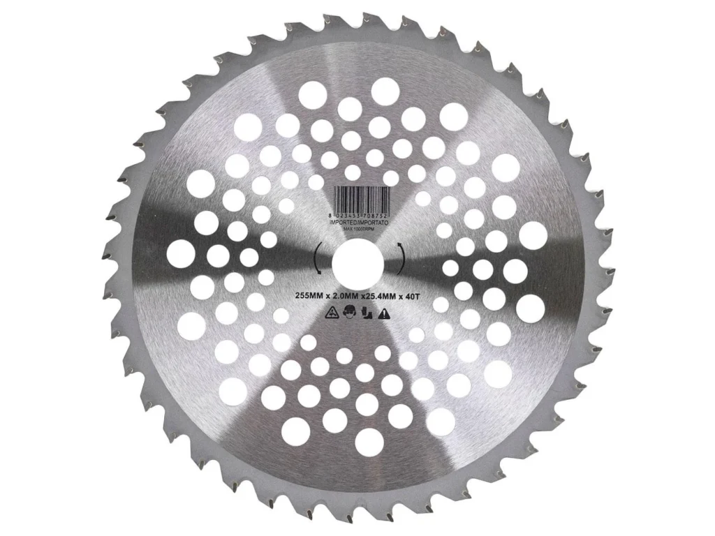 Disco per Decespugliatore 40 Denti Tecno Garden al Tungsteno