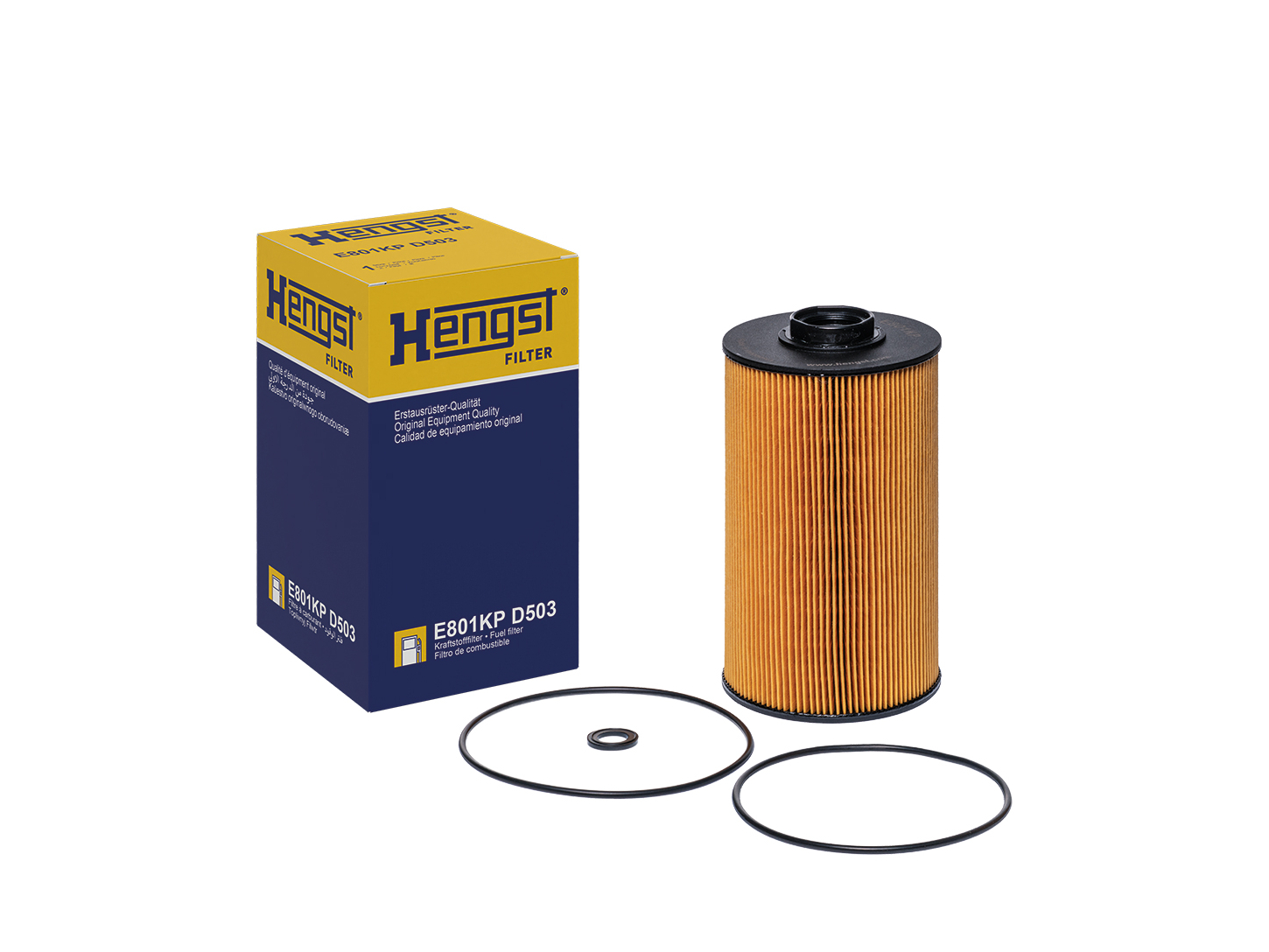 Hengst E801KP D503 Filtro Carburante Motori Yanmar e New Holland