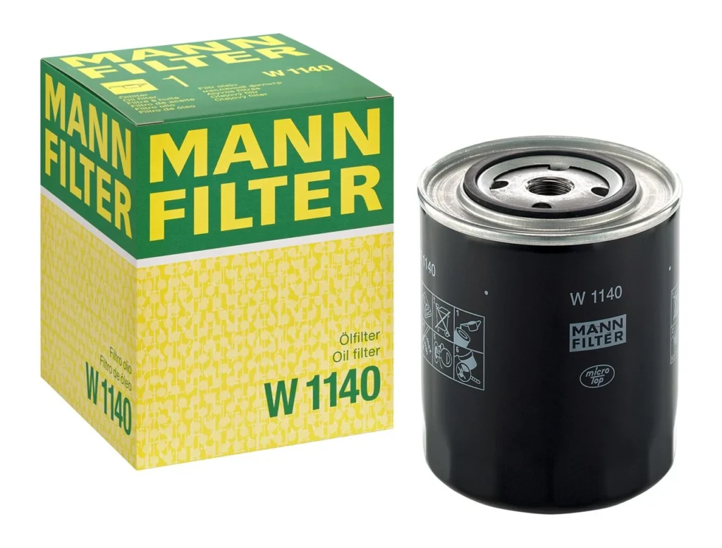 MANN FILTER W1140 Filtro Olio Motore Spin-On
