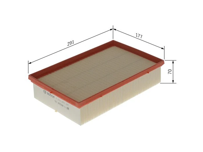 BOSCH F026400287 Filtro Aria Motore