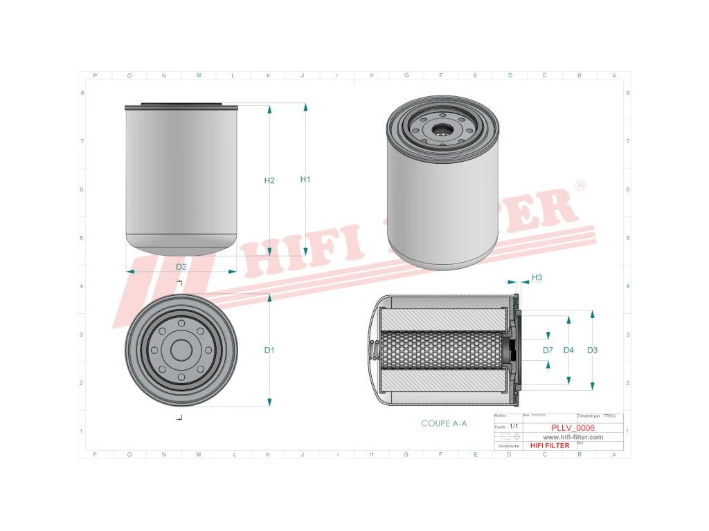HIFI Filter SO 10038 Filtro Olio – M27X2