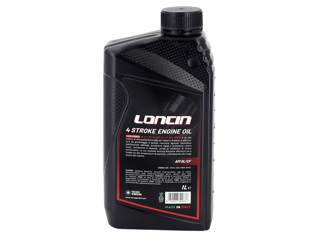 Olio Motore Loncin Cutter Green Oil 4T SAE 10W30 1 Litro