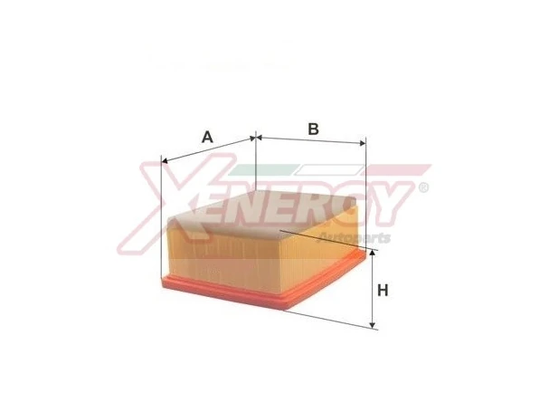 Xenergy Filtro Aria per Citroën Berlingo e Peugeot Partner