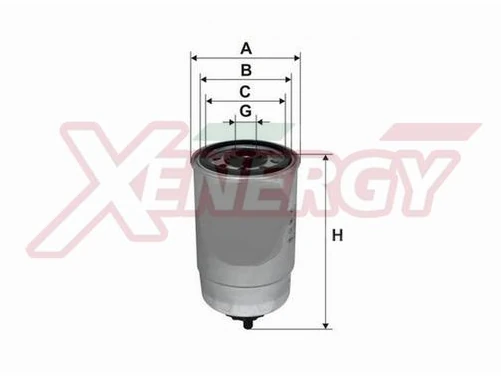 Xenergy X1510254 Filtro Carburante Alfa Romeo Fiat BMW Lancia