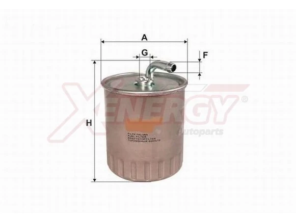 Xenergy X1598414 Filtro Carburante In-Line Mercedes-Benz