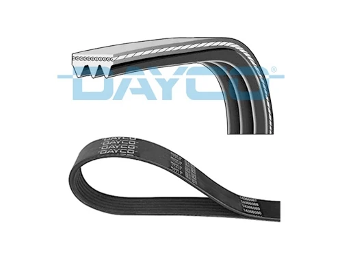 3PK812 DAYCO – Cinghia Poly-V V-Ribbed 3 Nervature
