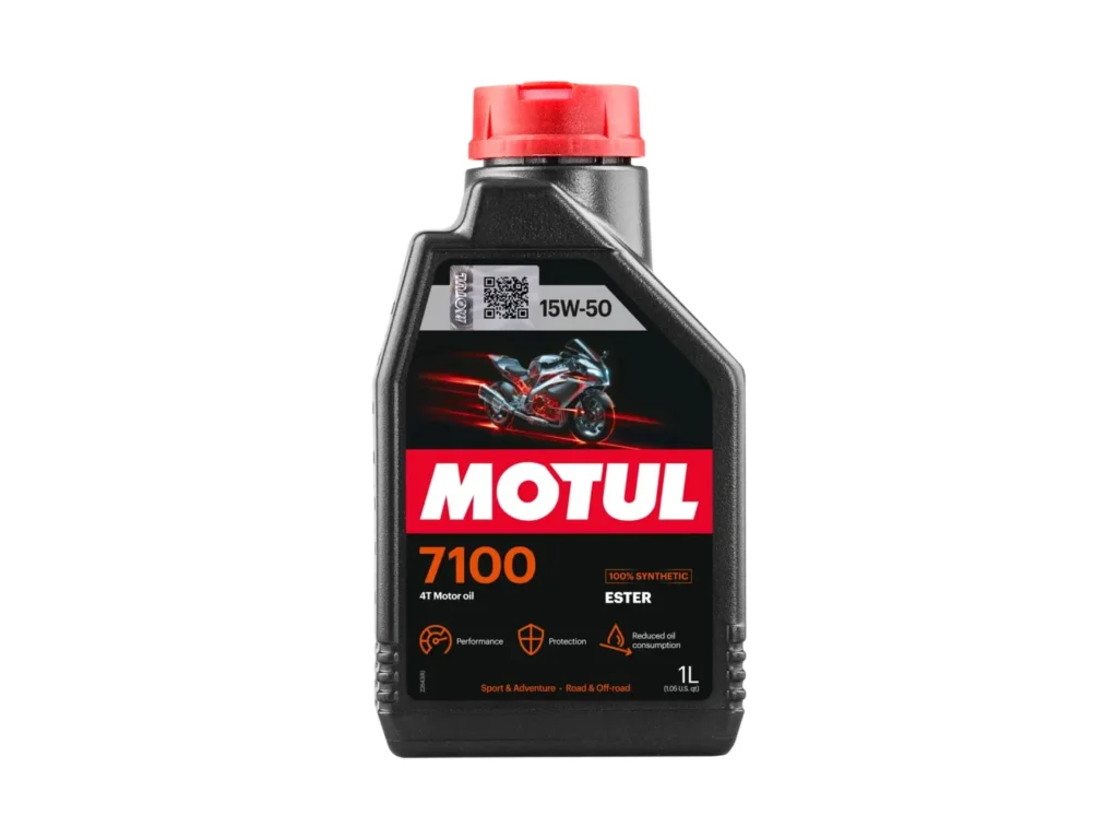 MOTUL 7100 15W-50 4T 1L Olio Motore Moto API SP JASO MA2